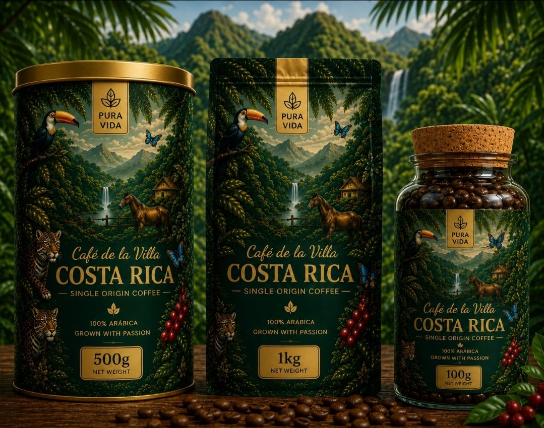 Cafe de La Villa - Medium Coffee