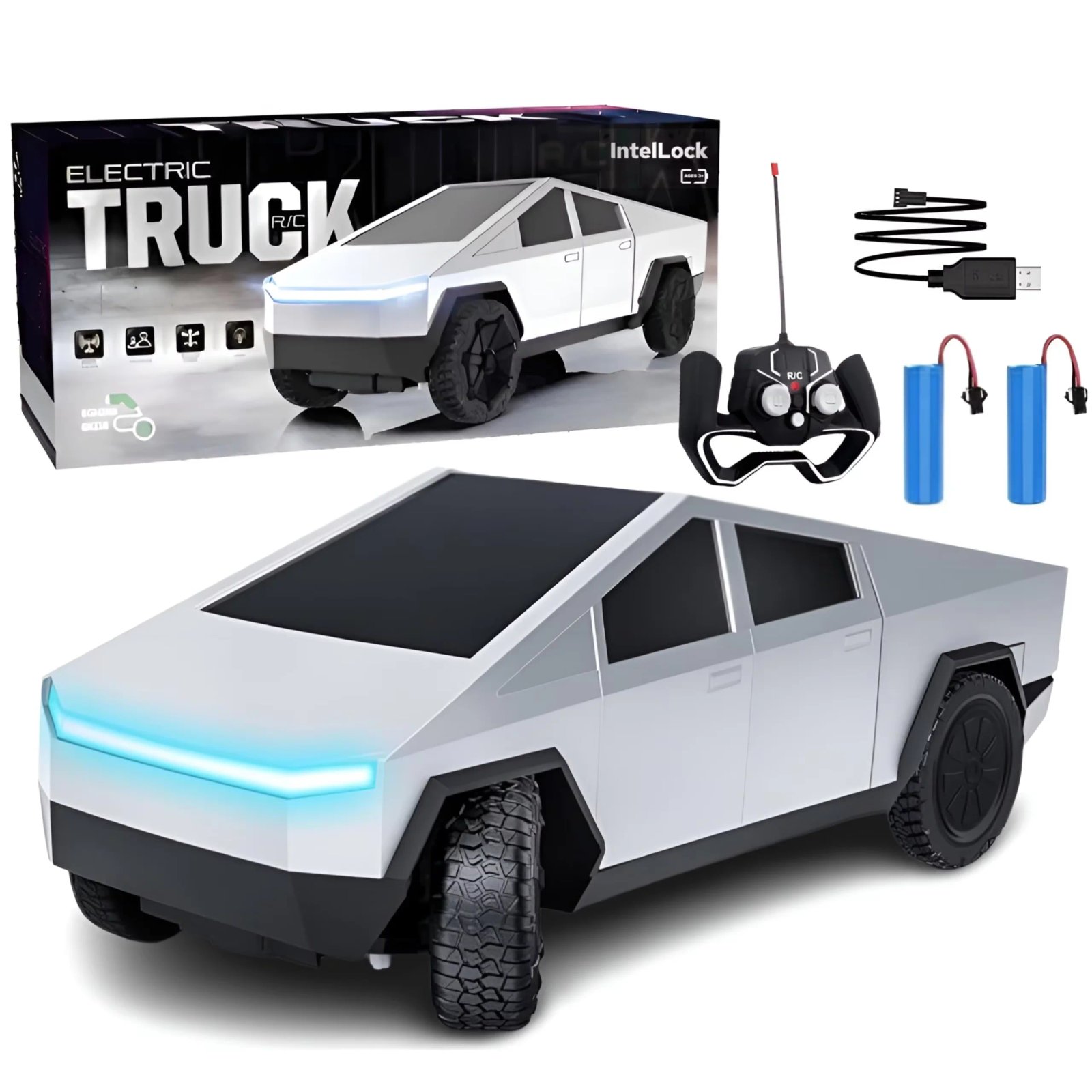 RC Cyber Pickup Truck 4WD - Control Remoto 2.4GHz Todo Terreno 1:24