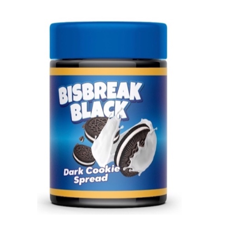 Frasco Bisbreak Black – crema de galleta oscura (caja x 12)