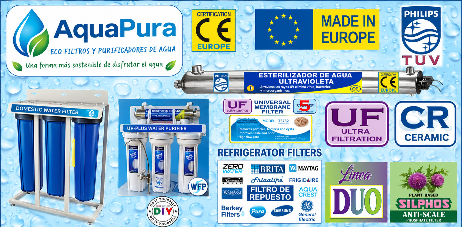 💧🔥 ¡OFERTA ESPECIAL - Kit Eco Filtros y Purificadores de Agua