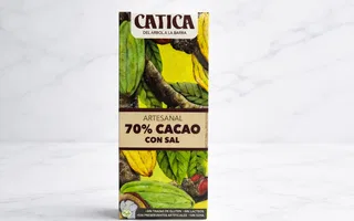 Chocolate Catica 70% Con Sal Himalaya - 70g