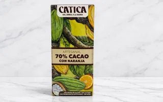 Chocolate Catica 70% (Naranja) - 70g