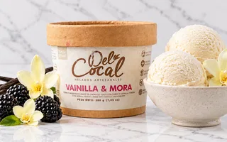 Helado del Cocal 200g (Vainilla Mora)
