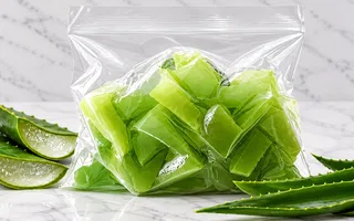 Pulpa de aloe vera congelada - 500gr