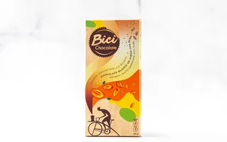 TABLETA BICI CHOCOLATE BLANCO AVENA NIBS