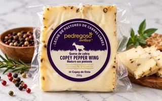 Queso Copey Pepper Wing Pedregoso (Cabra) - 200g