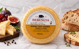 Queso gouda con pimienta negra Herencia - 250g