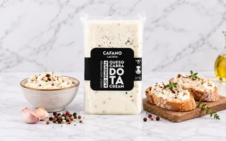 Queso Crema Lácteo de Ajo y Pimienta Cafano -150g