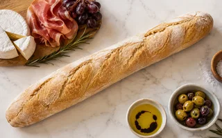 Pan Baguette Harina de Kamut producida en CR - Finca Tierra de Sueños