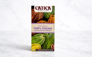 Chocolate Catica 100% (Almendra - Arándano) 70g