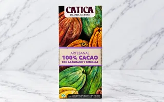 Chocolate Catica 100% (Semillas - Arándano) 70g
