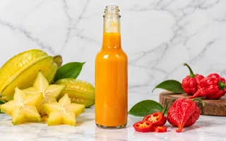 Salsa de Carambola y Chile Carolina Reaper Picante Medio - 150g