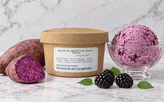 Helado de Camote y Mora Vegano Bría - 150g