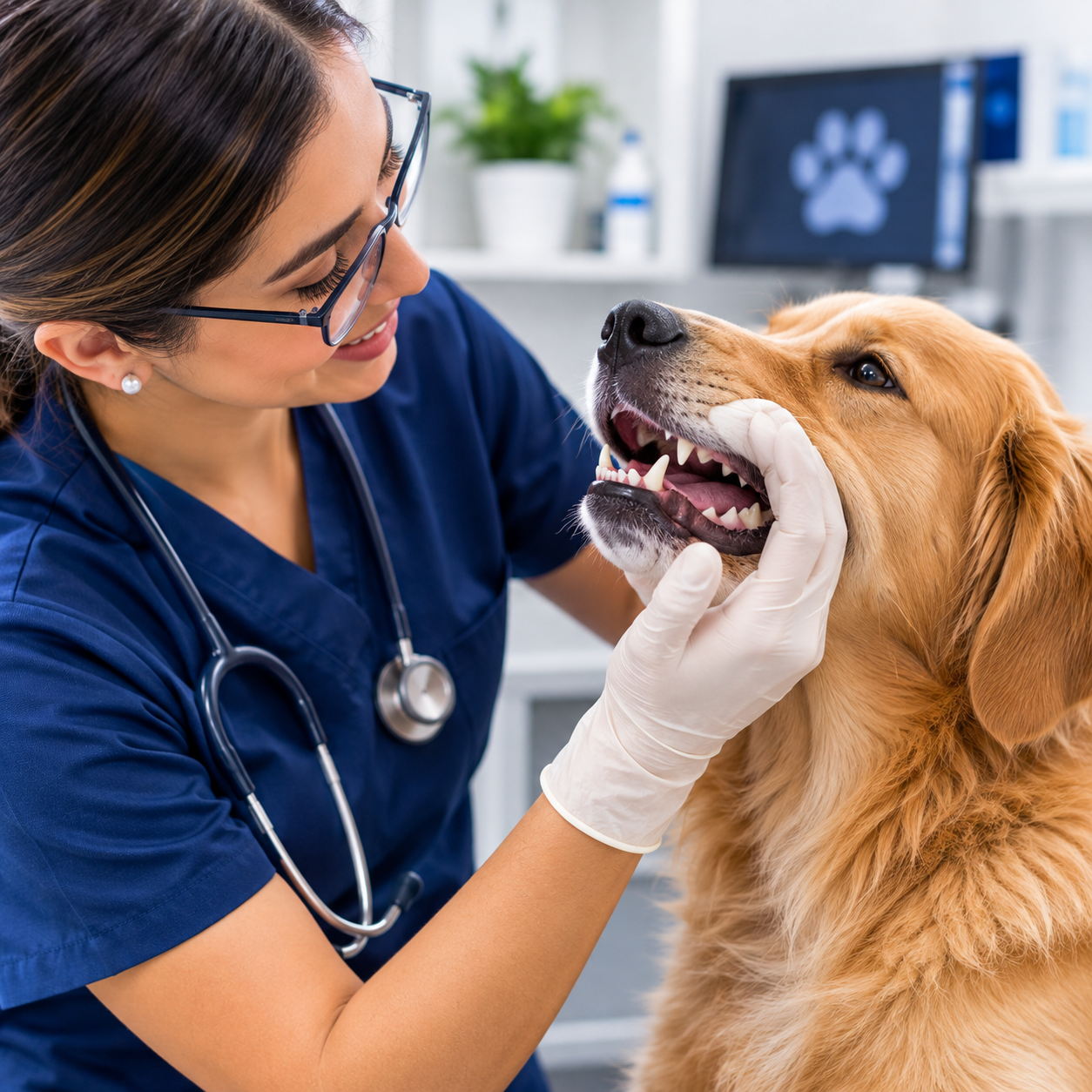 Limpieza dental veterinaria (perros y gatos)
