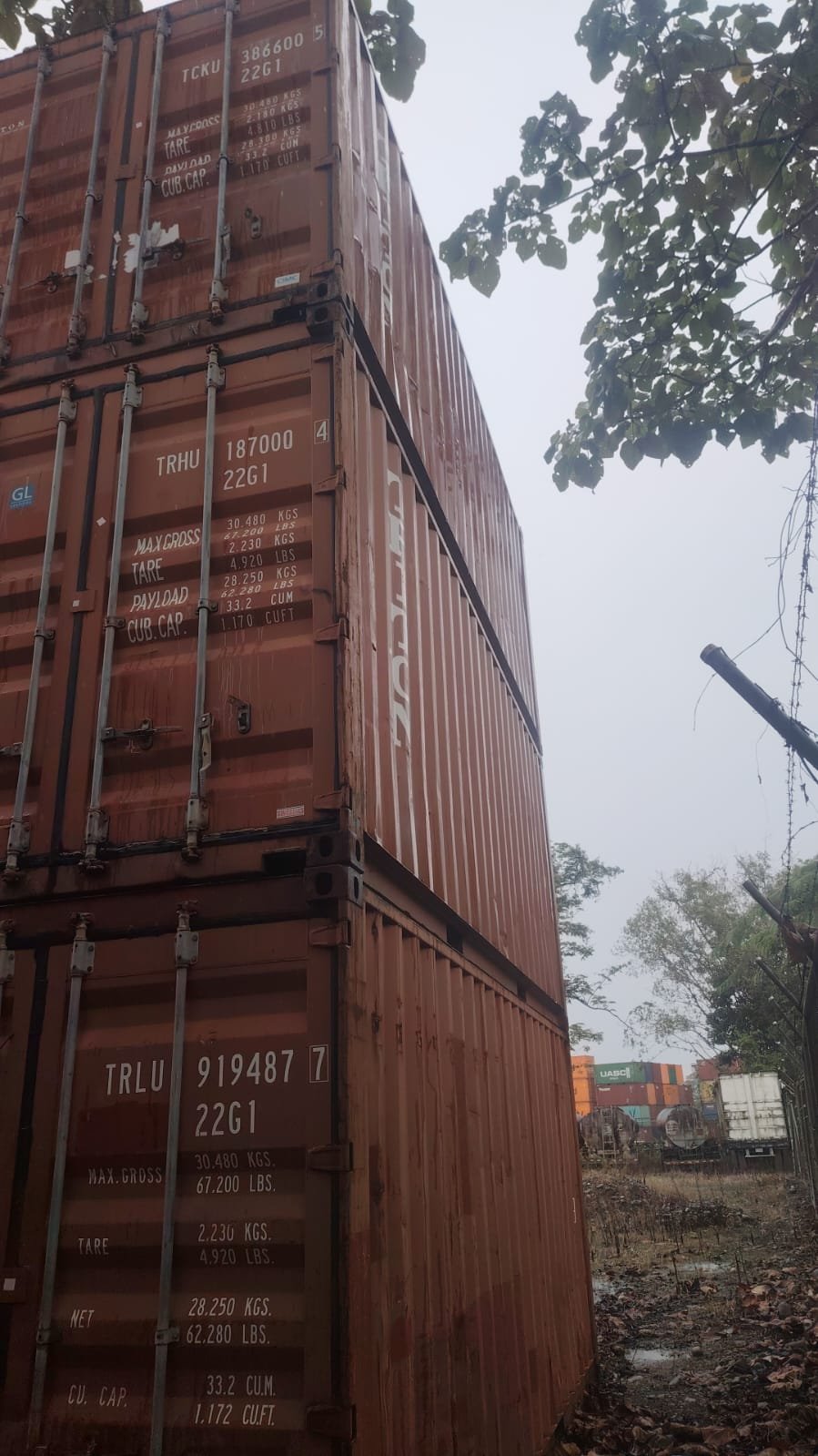 Venta de Contenedor seco de 20 pies – no funcional.